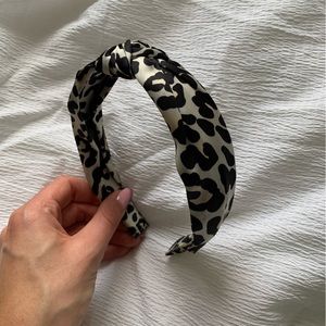 Animal print headband